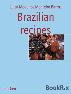 cover image of Brazilian recipes